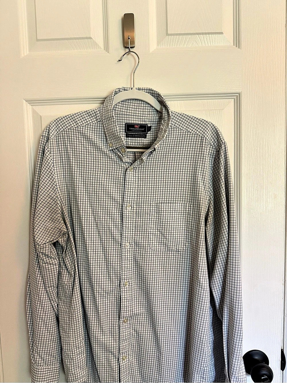 Vineyard Vines Performance Classic Fit Murray Shirt Checkered Size Large